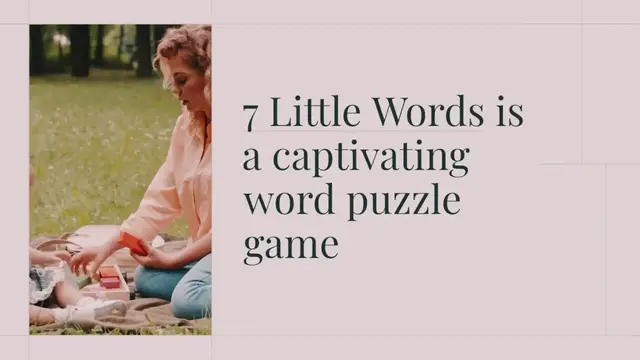 'Video thumbnail for 7 Little Words Answers Today - 6th January, 2025'