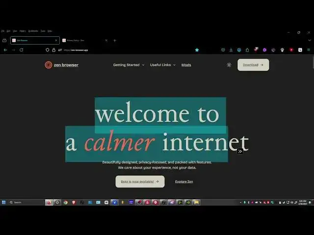 'Video thumbnail for The Zen Browser a new privacy focused Experience'