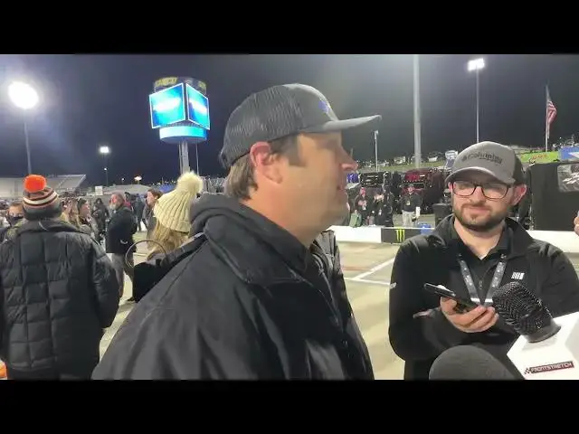 Video thumbnail for Travis Kvapil Watches Race With Dale Jr. and Talks About Son's Success