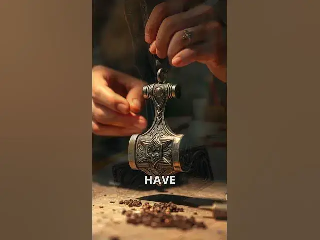 Video thumbnail for Craft Your Own Mjolnir Pendant: Channel Thor's Power!