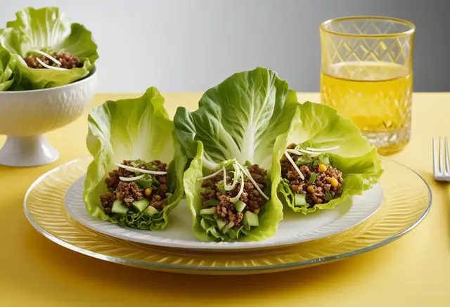 Video thumbnail for Delicious Lettuce Wraps