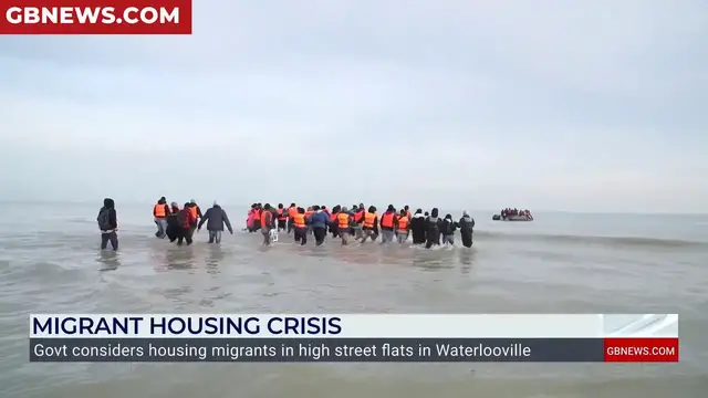 'Video thumbnail for Migrant crossings could be an 'awful lot more' than 25,000 by the end of the year, Saunders warns'