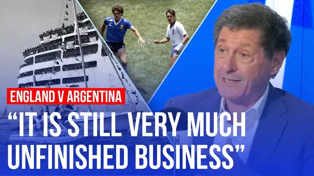 Video thumbnail for Why England v Argentina semi-final is deemed 'highest risk' World Cup game