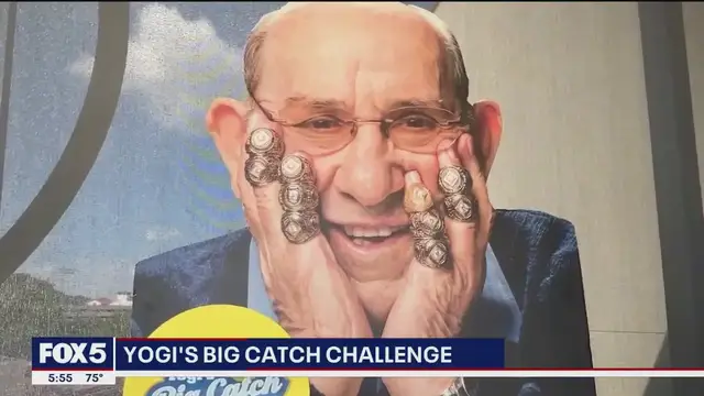 'Video thumbnail for Yogi Berra's 'Big Catch Challenge' to be held this weekend in NJ'