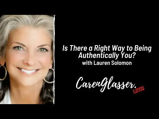 Video thumbnail for Is there a right way to being authentically you?
