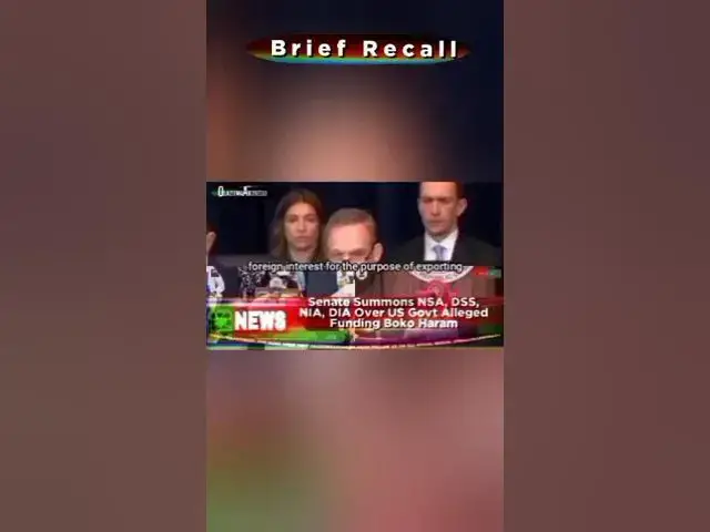 Video thumbnail for Brief Recall @9pm 21 2