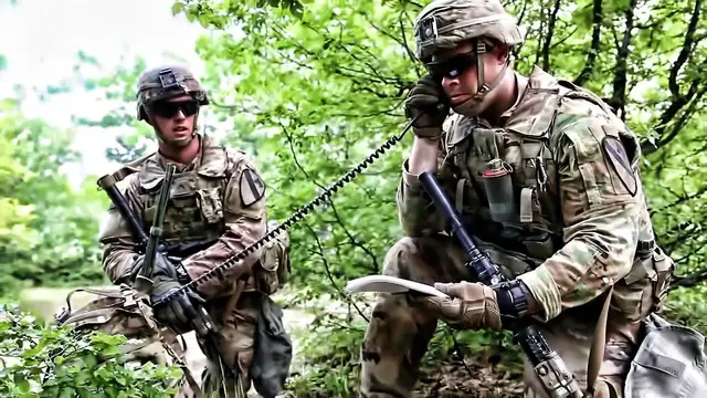 'Video thumbnail for Army Ground Pounders Mount Up • 1st CAV DIV Live-Fire'