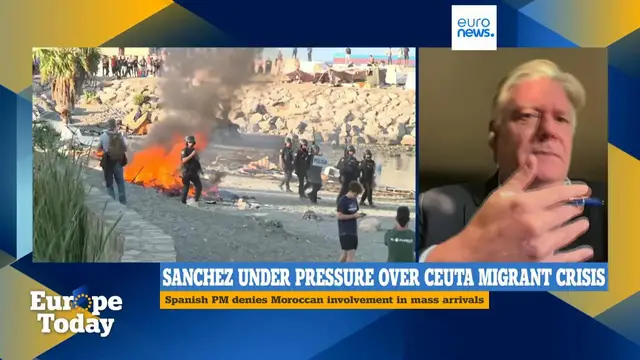 Video thumbnail for 'The Spanish government is weak' on Ceuta crisis, Spanish MEP says