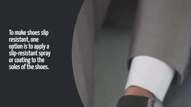 Video thumbnail for How To Make Shoes Slip Resistant