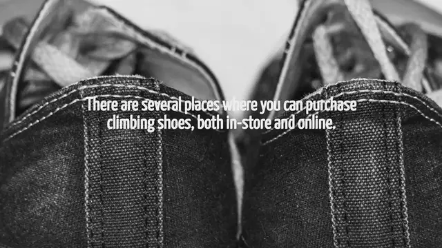 Video thumbnail for Where To Buy Climbing Shoes