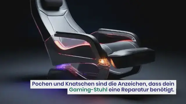 Video thumbnail for Gaming Stuhl reparieren: Anleitung und Tipps für robuste Gaming-Stühle