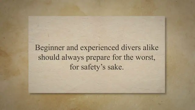 Video thumbnail for The Best Dive Knife Helps You Prepare for any Underwater Situation