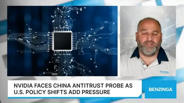 'Video thumbnail for Nvidia Faces China Antitrust Probe As U.S. Policy Shifts Add Pressure'