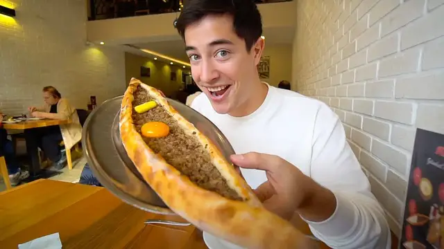 Video thumbnail for 36 Turkish STREET FOODS Across Turkey!! GAZIANTEP Baklava, ISTANBUL Döner + ADANA Kebab