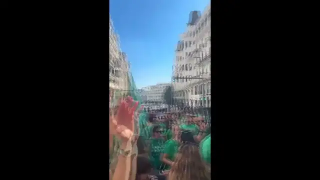 Video thumbnail for Madrid: Teachers, Students Protest Over Public Education Conditions.