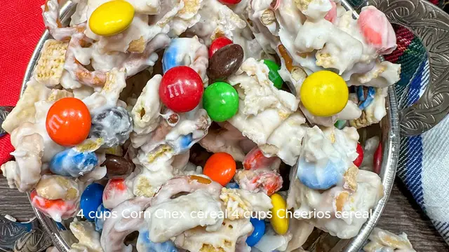 Video thumbnail for White Trash Recipe with Almond Bark