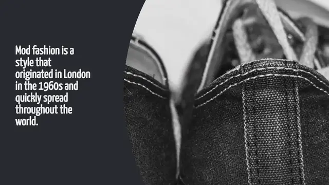 Video thumbnail for What Is Mod In Fashion