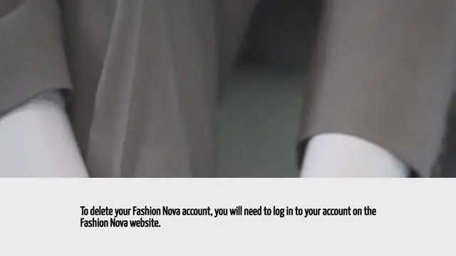 Video thumbnail for How To Delete Fashion Nova Account
