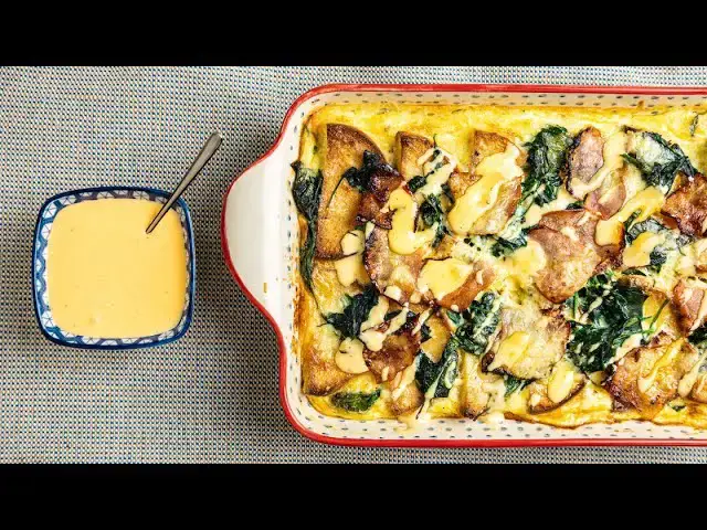 Video thumbnail for Nana's Eggs Benedict Bake | Easier Eats