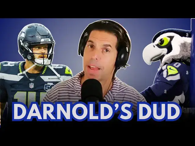 'Video thumbnail for Sam Darnold Flops in Seahawks Debut – Seattle vs. 49ers | Damon Amendolara Questions QB Move'