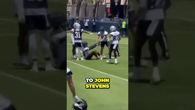 Video thumbnail for The Remarkable Athleticism on Display in this Epic Football Catch