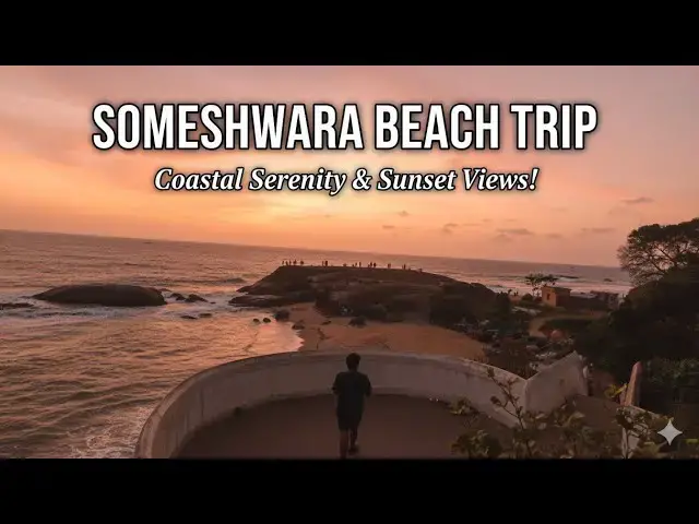 Video thumbnail for Someshwara Beach in Mangalore