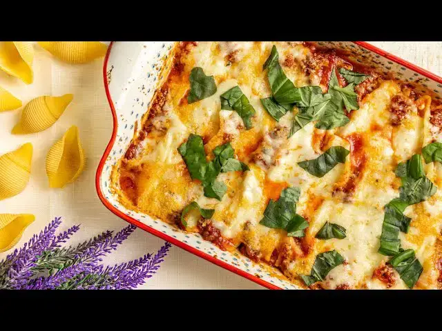 Video thumbnail for Stuffed Italian Shells | Easier Eats