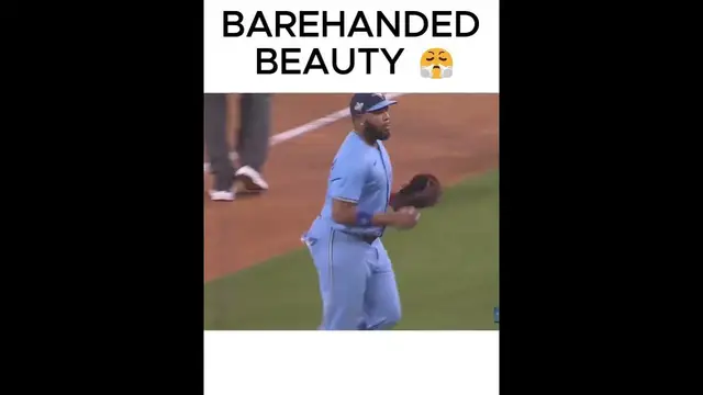 'Video thumbnail for Vladimir Guerrero Jr. Ends the Inning in Style 😎'