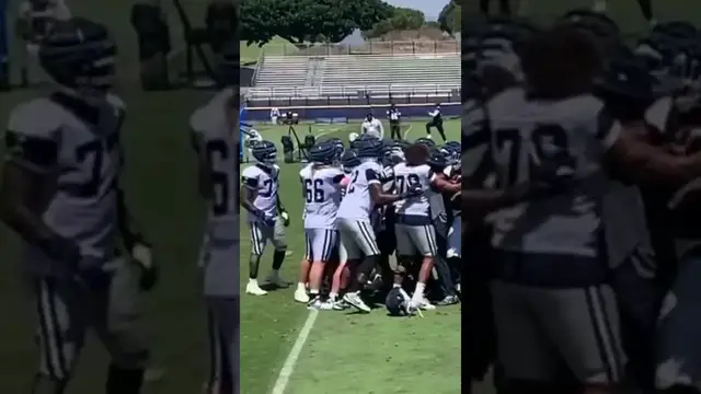 Video thumbnail for #Cowboys Heated x Chippy Fight Practice Day