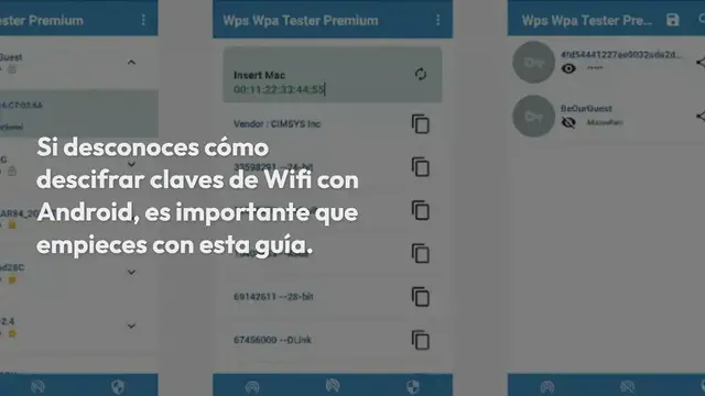 Video thumbnail for Cómo descifrar claves wifi con Android
