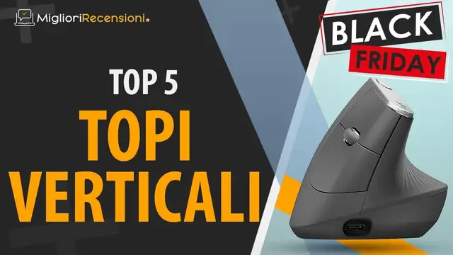 Video thumbnail for 🚩 MIGLIORE MOUSE VERTICALE - Black Friday 2021 (Confronto & Guida all'acquisto)