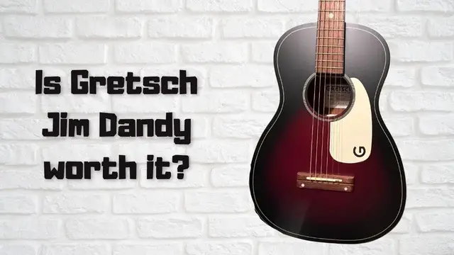 'Video thumbnail for Is Gretsch G9500 Jim Dandy Worth It? Cheap Acoustic Parlor Guitar Review'
