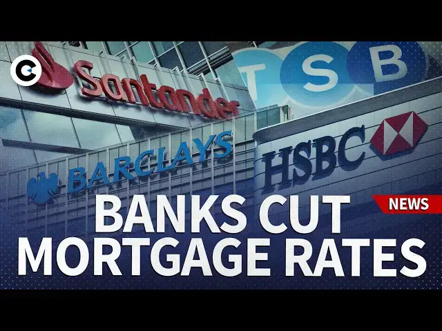 Video thumbnail for Banks "aggressively" cut mortgage rates