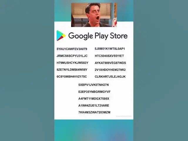 'Video thumbnail for FREE REDEEM CODE TODAY LIVE Google Play REDEEM codes #shorts'