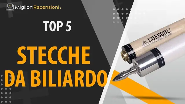 Video thumbnail for ⭐️ MIGLIORE STECCA DA BILIARDO - Consigli e Guida all'acquisto (Comparativo 2021)