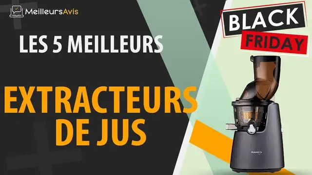 Video thumbnail for 🚩 MEILLEUR EXTRACTEUR DE JUS - Black Friday 2022 (Comparatif & Guide d'achat)