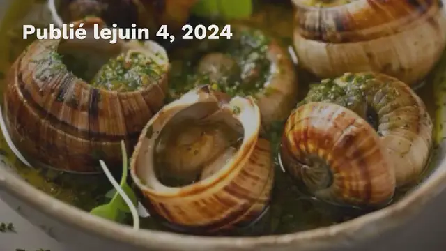 Video thumbnail for Escargots à la Bourguignonne : un délice français à la maison