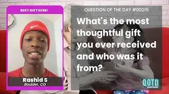 Video thumbnail for Rashid got a coffee machine for college. Perfect for all-nighters!