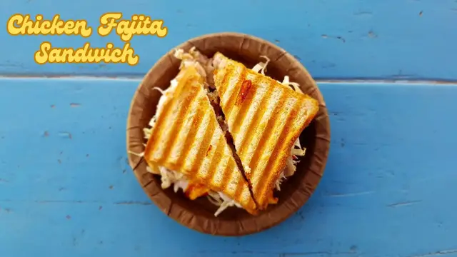 Video thumbnail for Chicken Fajita Sandwich Recipe