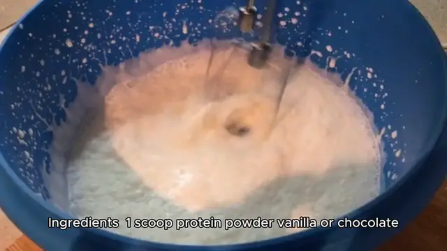 Video thumbnail for Protein shake recipe