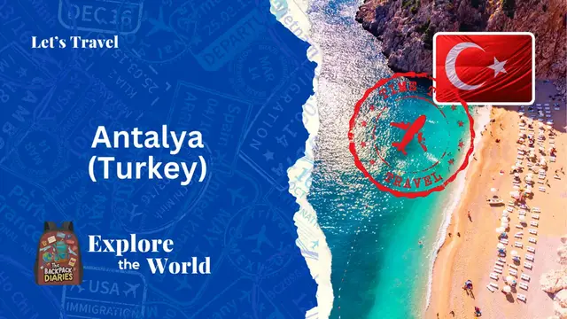 Video thumbnail for Let's travel to Antalya (Turkey) | The Backpack Diaries
