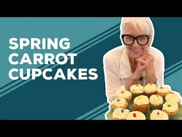 Video thumbnail for Love & Best Dishes: Spring Carrot Cupcakes Recipe | Carrot Cake Cupcakes | Easter Dessert Ideas