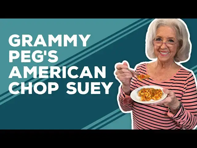 Video thumbnail for Love & Best Dishes: Grammy Peg's American Chop Suey Recipe | Vegetarian Goulash
