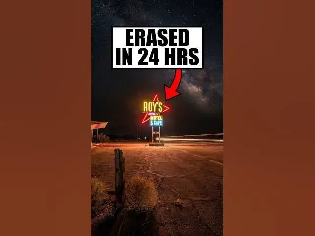 Video thumbnail for Why You're NOT Allowed to Stay at This Famous Desert Motel Anymore 🛑 #Shorts