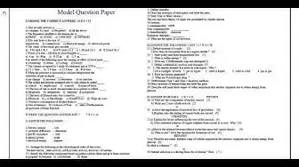 Video thumbnail for 10th Science Half Yearly Exam Model Question Paper 2019-20 | Team Aspirants