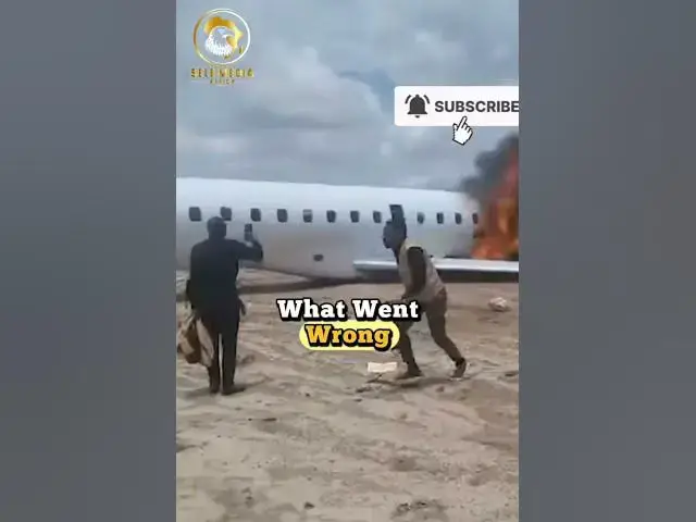 Video thumbnail for The Minister of Mines in the DRC escapes a plane crash.