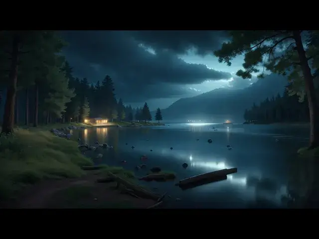 Video thumbnail for werewolf at the cabin created  with AI