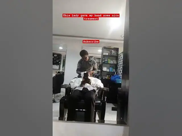 Video thumbnail for This lady gives my hair some nice treatment #johnselephilip #prayerful #music #amen #religion #hair