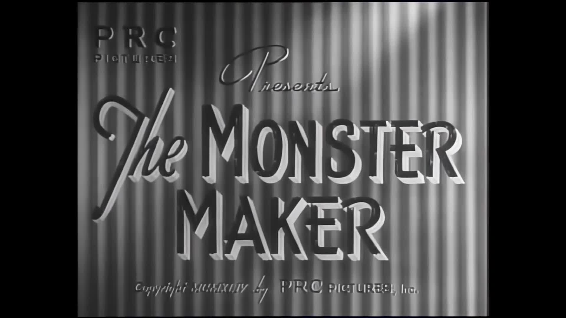 Video thumbnail for The Monster Maker (1944)