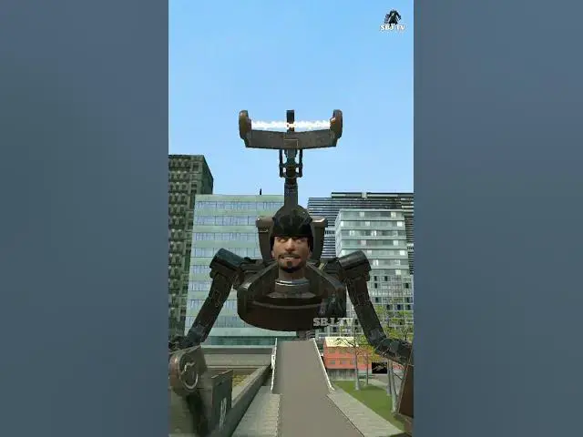 Video thumbnail for CAMERAMAN X SPEAKERMAN TITAN VS ASTRO DETAINER #skibiditoilet #gmod #shorts